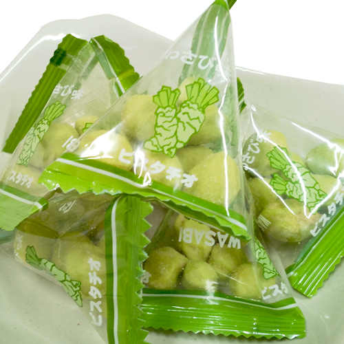 ピスタスナック わさび味